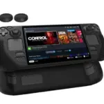 Valve Steam Deck OLED handheld shows portable PC gaming design