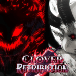 Clover Retribution Roblox gameplay showing magic combat and RPG characters