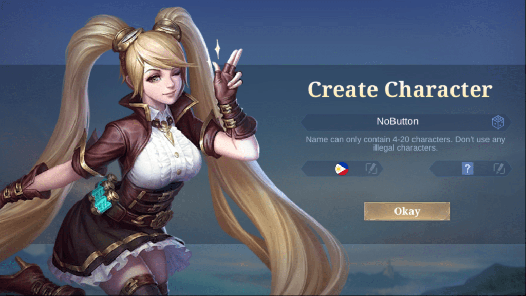 Mobile Legends Bang Bang main menu screen where players access events and redeem rewards