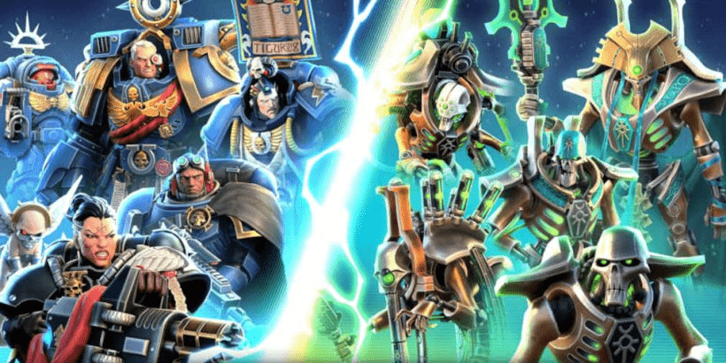 Warhammer Tacticus character shard screen used for unlocking and upgrading units