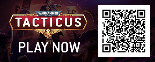 Warhammer Tacticus event banner showing limited-time characters and summons