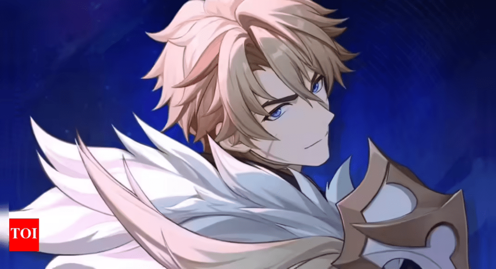 Official Genshin Impact artwork of Varka, the upcoming Anemo claymore character