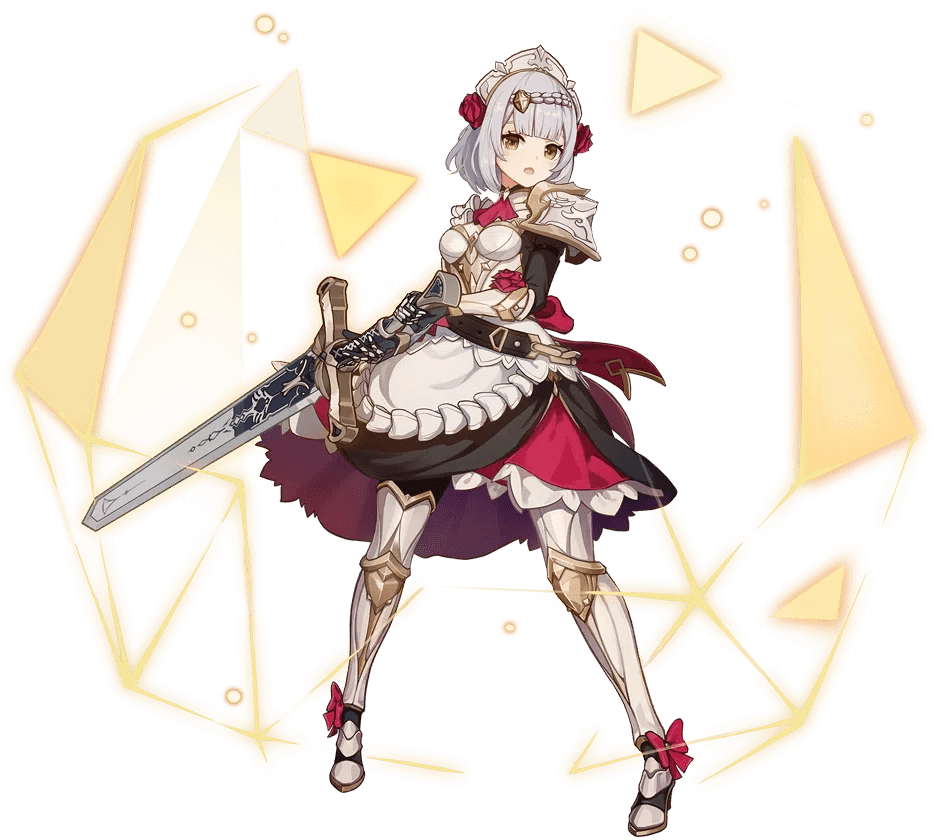 Genshin Impact beginner and permanent banners including Noelle and standard characters