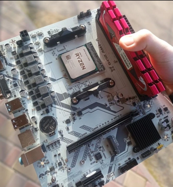 AMD and Intel CPU sockets on modern desktop motherboards
